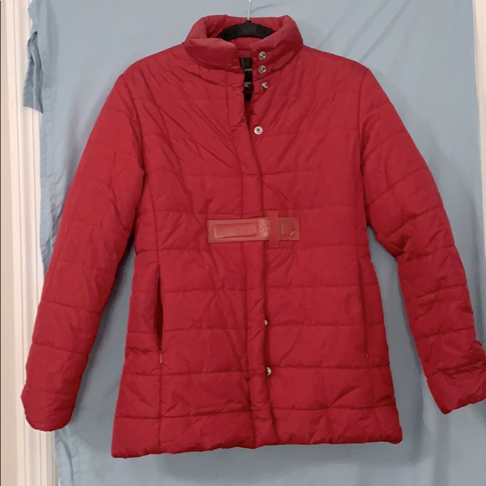Red Puffy Jacket
